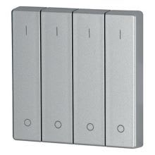 Eaton Electric - Glanset vippe sølv 4-f - 1/0 - CWIZ-04/43