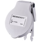 Mennekes - 41482,Beskyttelses lokk for veggmontert inntak og fasevender 16A 3 pins, 4 pins og 5 pins. IP44