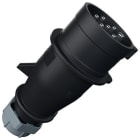 Mennekes - 1055,16A7p7h 500V Plugg IP44 med forniklede kontakter