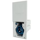 Mennekes - 8001,16A3p6h 230V Veggmontert apparat Uttak IP44 for Campingvogn med forniklede kontakter