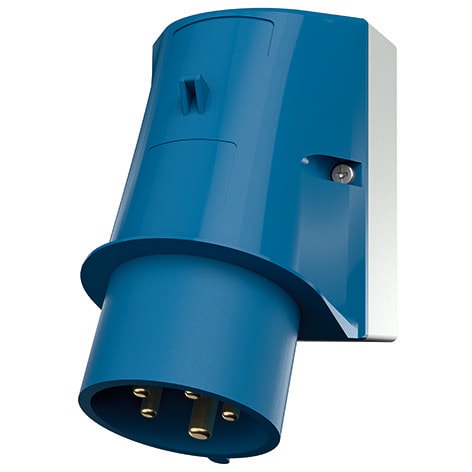 Mennekes - 341,16A5p9h 230V Veggmontert apparat Inntak IP44