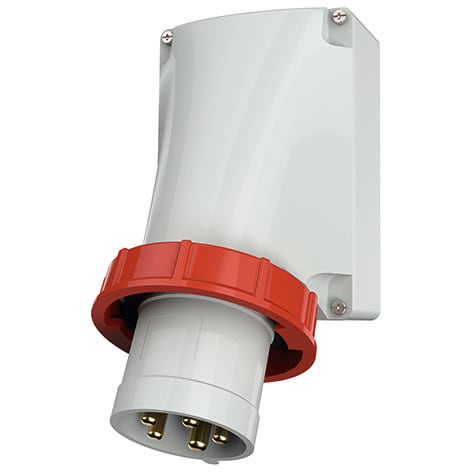 Mennekes - 361,63A5P 6H400V Veggmontert apparat Inntak IP67