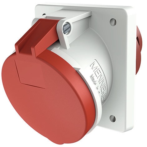 Mennekes - 1155A,63A5P 6H400V Panelmontert uttak IP44 med X-contact