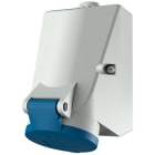 Mennekes - 3034,16A4P 9H230V Veggmontert apparat Uttak IP44