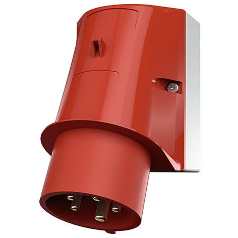 Mennekes - 342,16A5P 6H400V Veggmontert apparat Inntak IP44