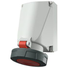 Mennekes - 132A,63A4P 6H400V Veggmontert apparat Uttak IP67 med X-contact