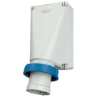 Mennekes - 363,125A4P 9H230V Veggmontert apparat Uttak IP67