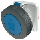 Mennekes - 1123A,63A4P 9H230V Panelmontert apparat Uttak IP67 med X-contact