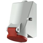 Mennekes - 1418,16A4P 6H400V Veggmontert apparat Uttak IP44