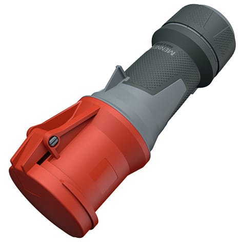 Mennekes - 14112,63A5P 6H400V Skjøtekontakt IP44 med X-contact