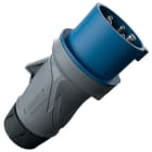 Mennekes - 13562, 16A5p9h 230V Plugg PowerTopXtra R IP54 med forniklede kontakter.