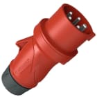 Mennekes - 13563, 16A5p6h 400V Plugg PowerTopXtra R IP54 med forniklede kontakter.
