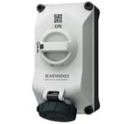 Mennekes - 5602407G, 16A4p7h 500V Veggmontert Uttak DUO block IP67