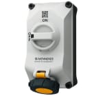 Mennekes - 5602304N, 16A3p4h 110V Veggmontert Uttak DUO block IP67