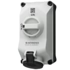 Mennekes - 5701405G, 16A5p5h 600V Veggmontert Uttak DUO block IP44 Nikkel belagt