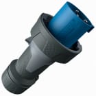Mennekes - 13202,63A3P 6H230V Plugg PowerTopXtra IP67 med forniklede kontakter