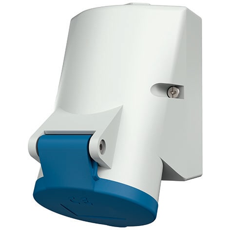 Mennekes - 101,16A3P 6H400V Veggmontert apparat Uttak IP44