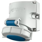 Mennekes - 9321,16A4p9h 230V Veggmontert Uttak IP67 Med topunkts utvendig feste