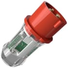 Mennekes - 3718,32A4P3h 400V Plugg med Fasefølge tester I44