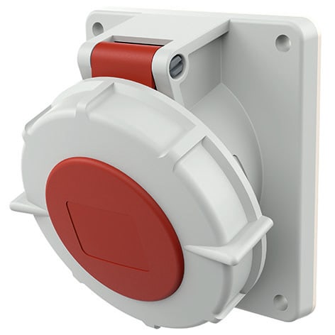 Mennekes - 1551,32A5P 6H400V Panelmontert uttak IP 67