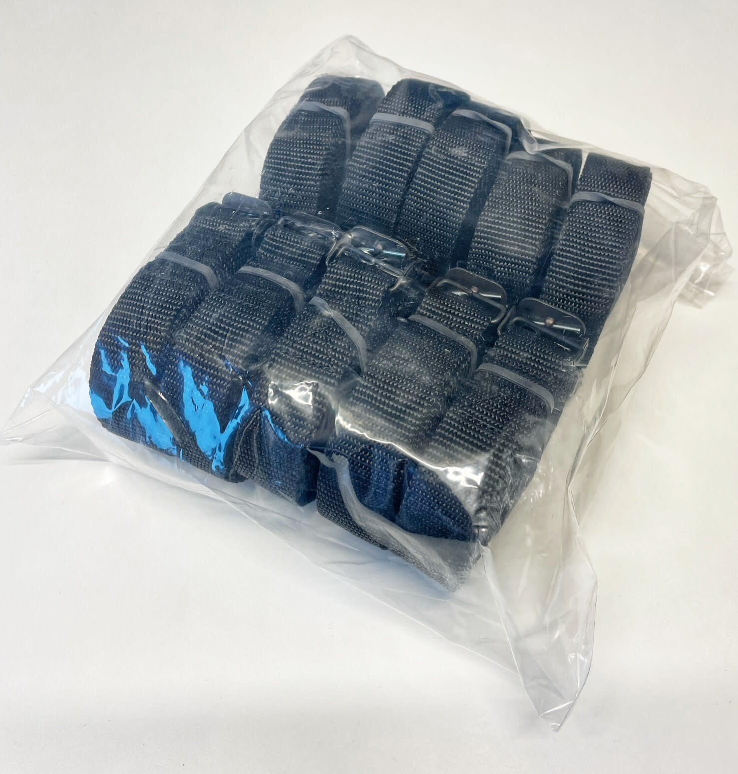 Fasty - PAKKESTROPP 3,5 METER 10 PACK FASTY 400KG SORT (pris pr pk.)