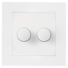 Unilamp - UNIDIM DUO LED 2x250W HVIT. INSTALL + POLARHVIT