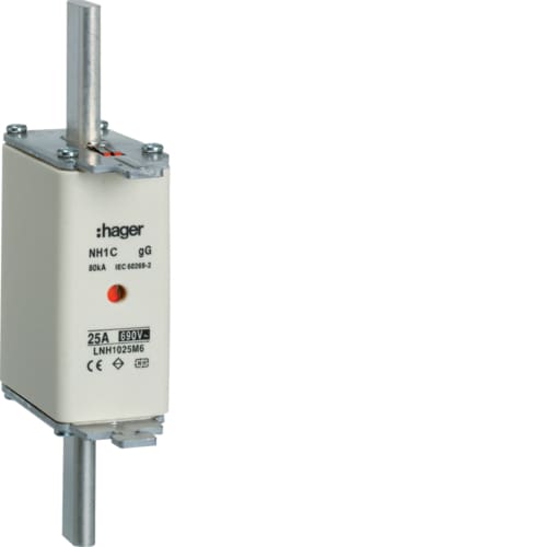 Hager - NH sikringer gG, 00-1-2-3, 10-400A, 690VAC