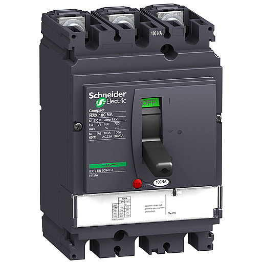 Schneider Electric - LV429629 Compact NSX100NA lastbryter 3P