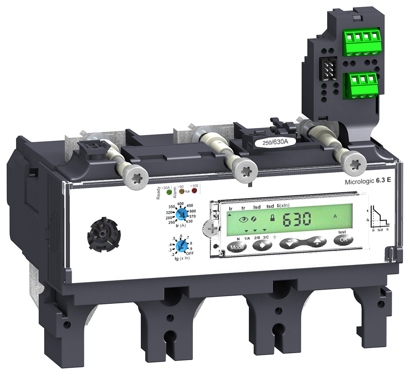 Schneider Electric - LV432109 Vern Micrologic 6,3 E 3P 400A