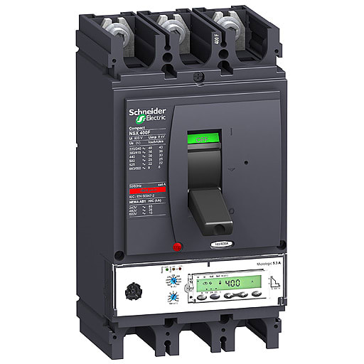 Schneider Electric - LV432699 NSX400N M.logic 5,3 A 400A 3P