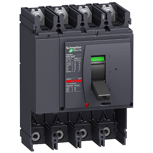 Schneider Electric - LV432808 Compact NSX630N 4P uten vern