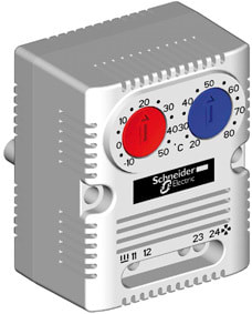Schneider Electric - NSYCCOTHDF DOBBEL TERMOSTAT NO/NC
