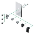Schneider Electric - NSYTC6CSX LÅSINNSATS FIRKANT 6MM