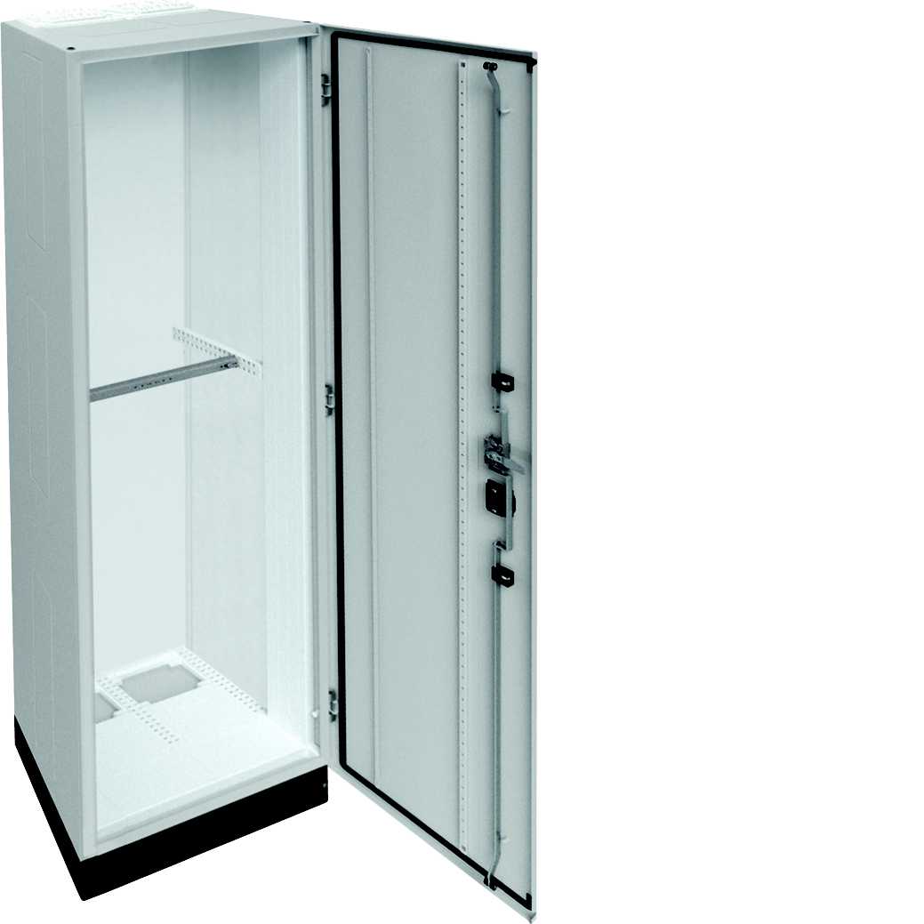 Hager - univers ip55 fordelingsskap d400mm inkl. 10 cm sokkel, kl.II, inntil 288 modulplasser, 690V AC, 800A