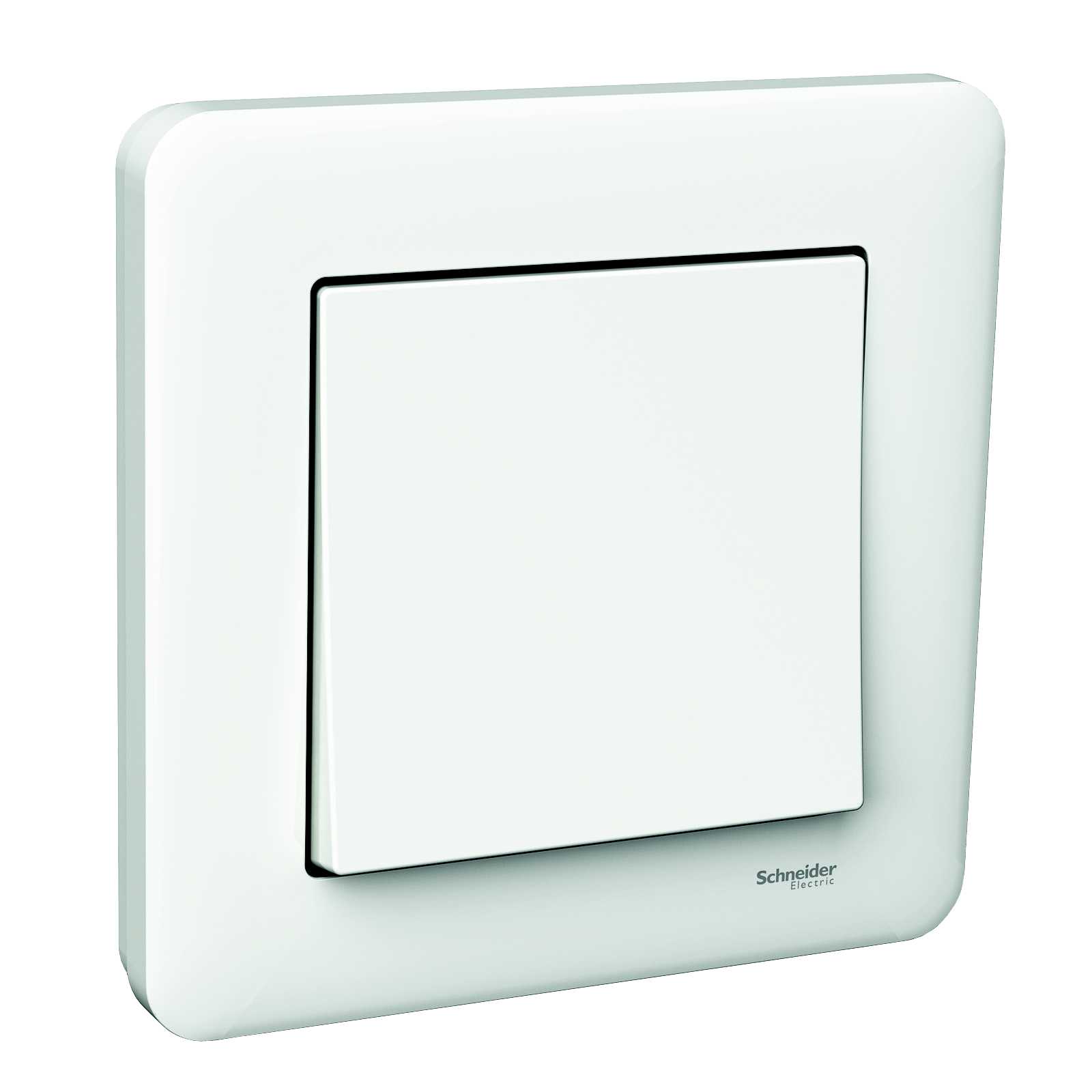 Schneider Electric - Exxact K bryter (6/1) sk Hvit