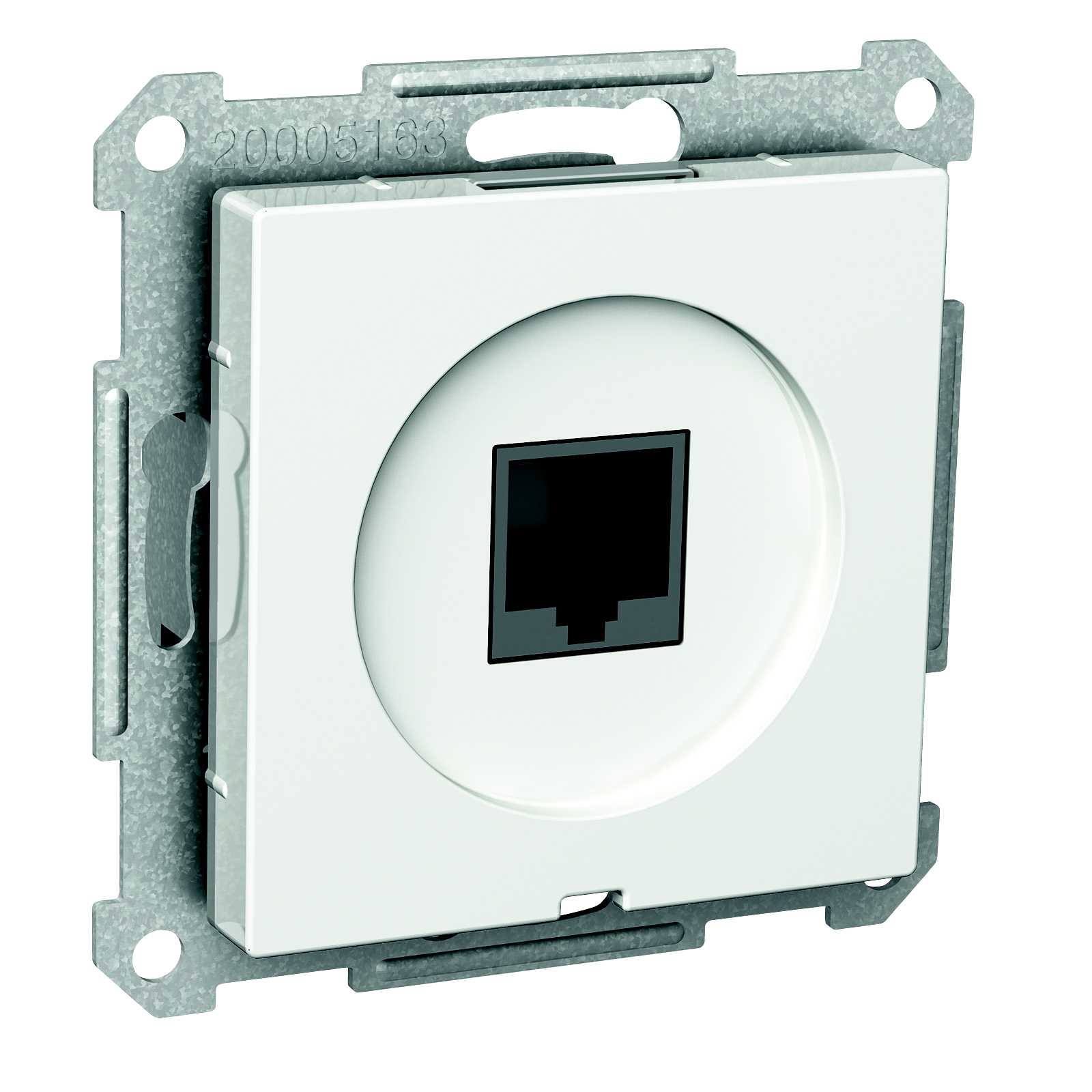 Schneider Electric - WDE002441 Exxact telefonuttak 1xRJ12 hv