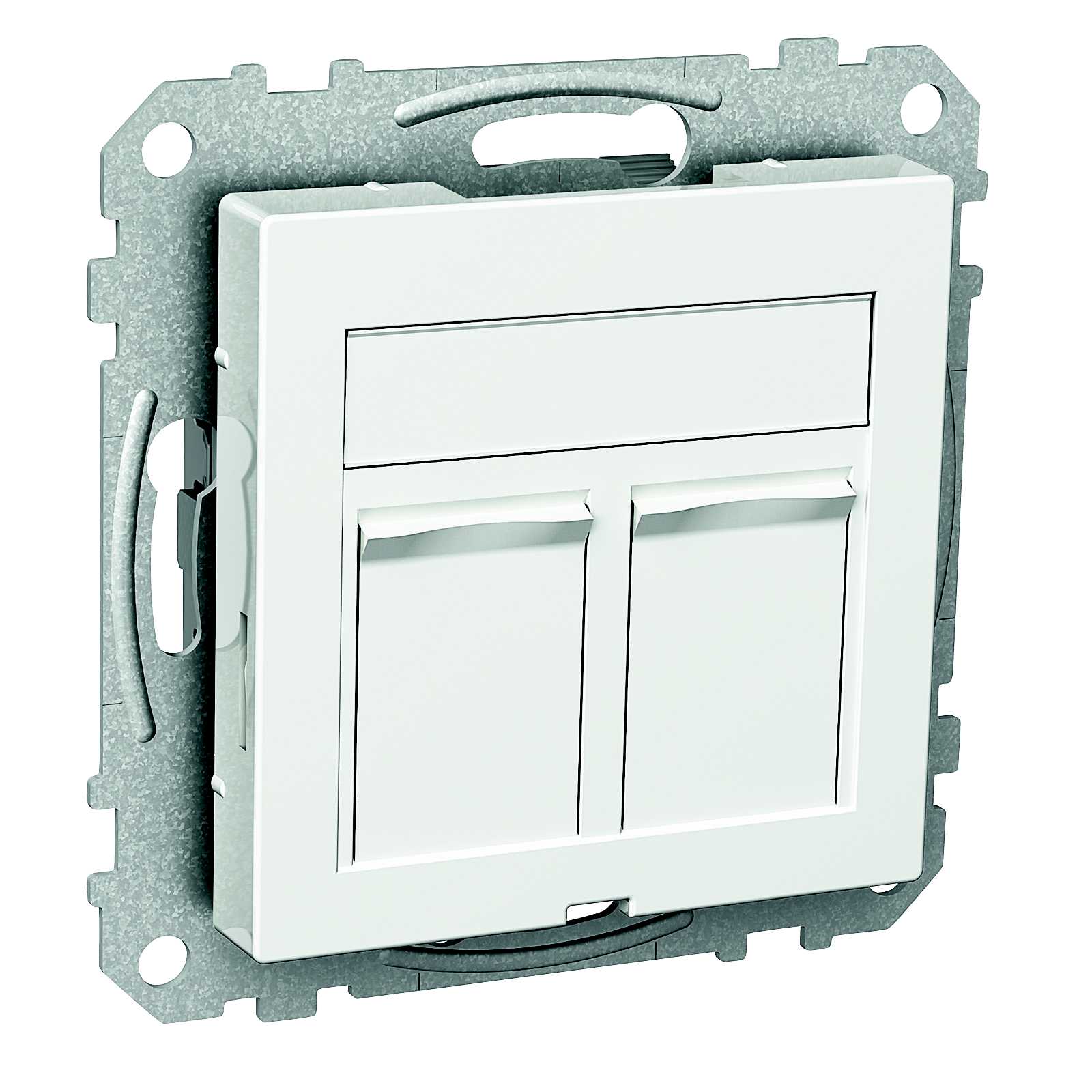 Schneider Electric - Exxact S-skive LexCom rett Hvit