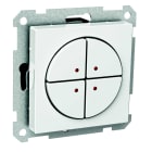 Schneider Electric - WDE002394 Exxact svakstr.knapp 4K m/LED