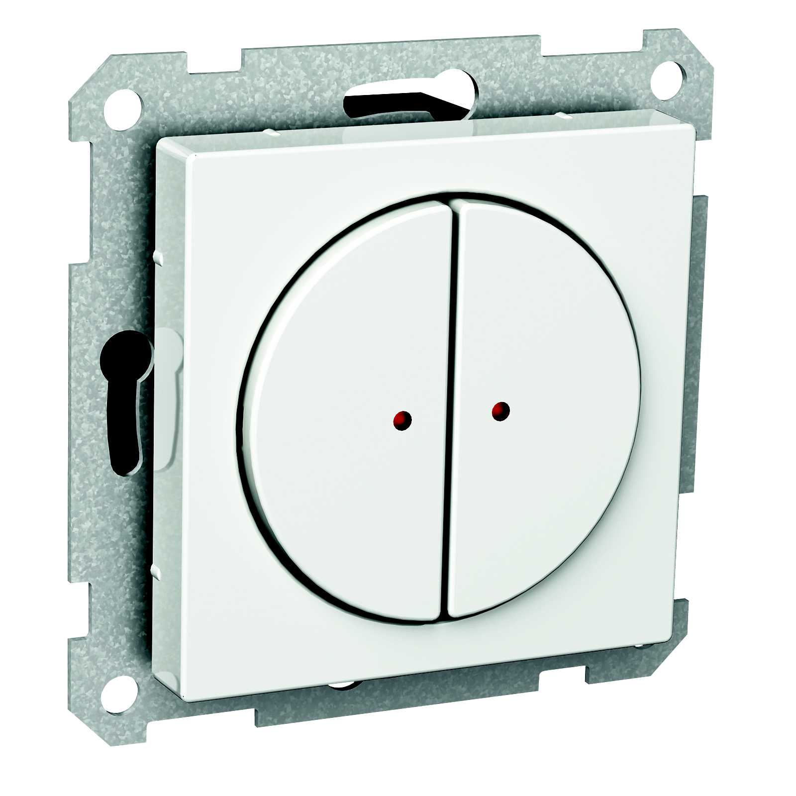 Schneider Electric - WDE002392 Exxact svakstr.knapp 2K m/LED