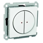 Schneider Electric - WDE002392 Exxact svakstr.knapp 2K m/LED