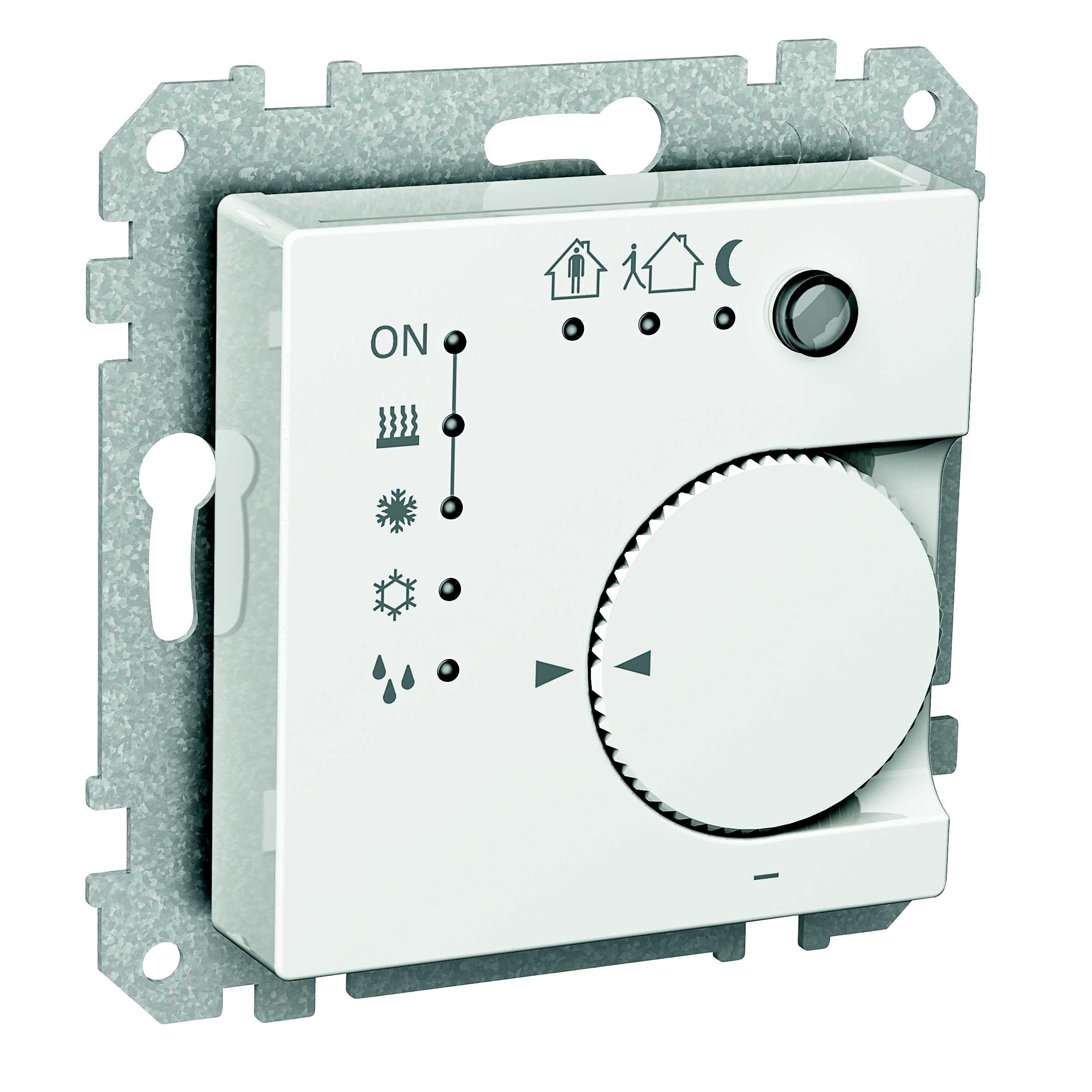 Schneider Electric - Exxact KNX temperaturkontroller, romtermostat, hvit
