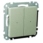 Schneider Electric - WDE004949 Exxact KNX vippe 2-knapp met