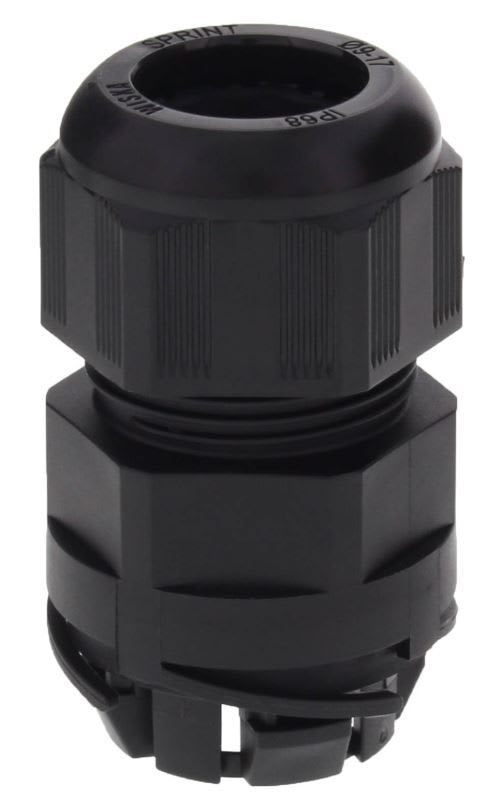 Castor - Nippel hurtiglås ESKV-P 25 BK