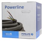 Pipelife - 16mm Powerline m/IFLI-R 2X1/1 brannalarm - 50m, rød