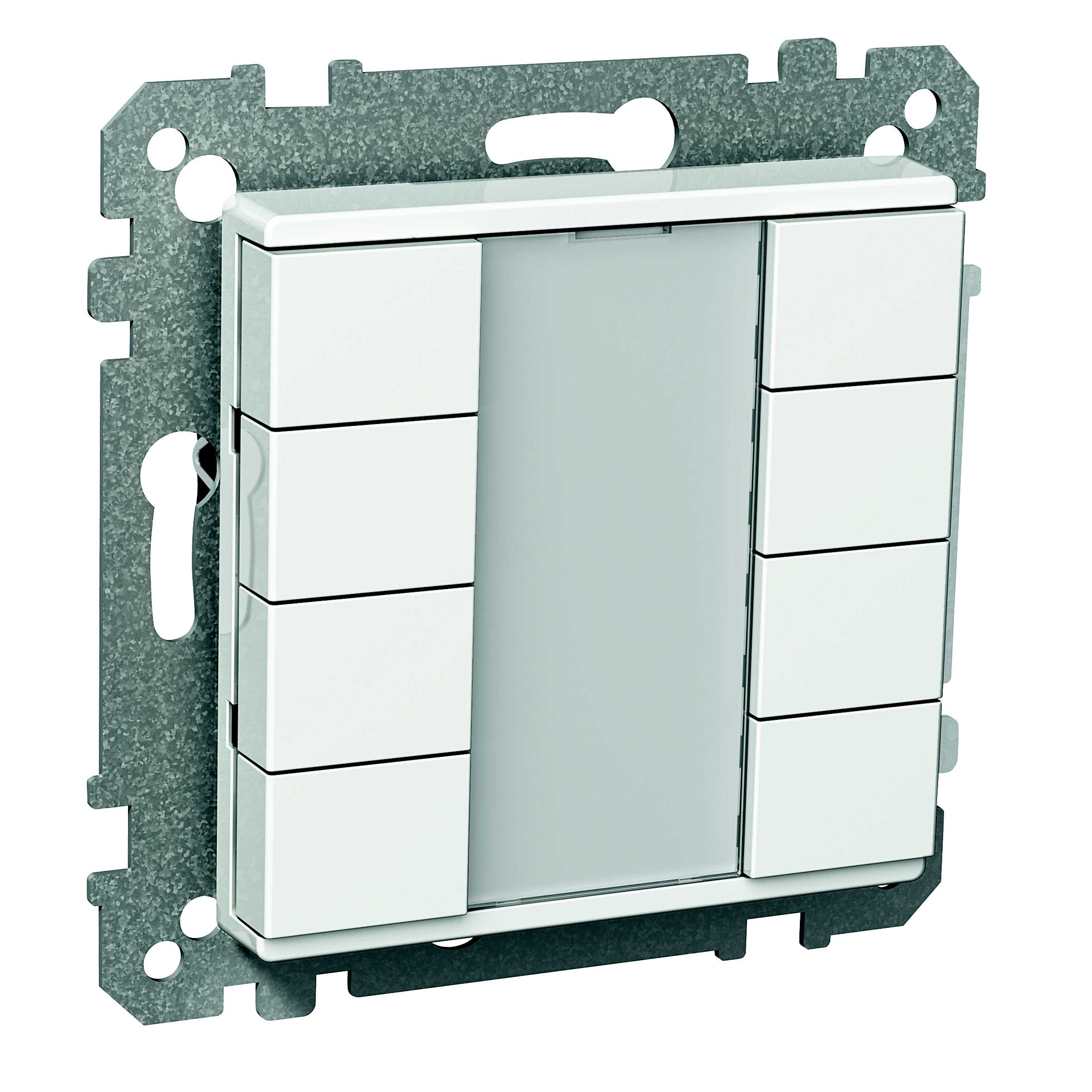 Schneider Electric - WDE002935 Exxact KNX trykk 8-knapp hvit