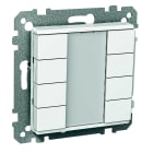 Schneider Electric - WDE002935 Exxact KNX trykk 8-knapp hvit