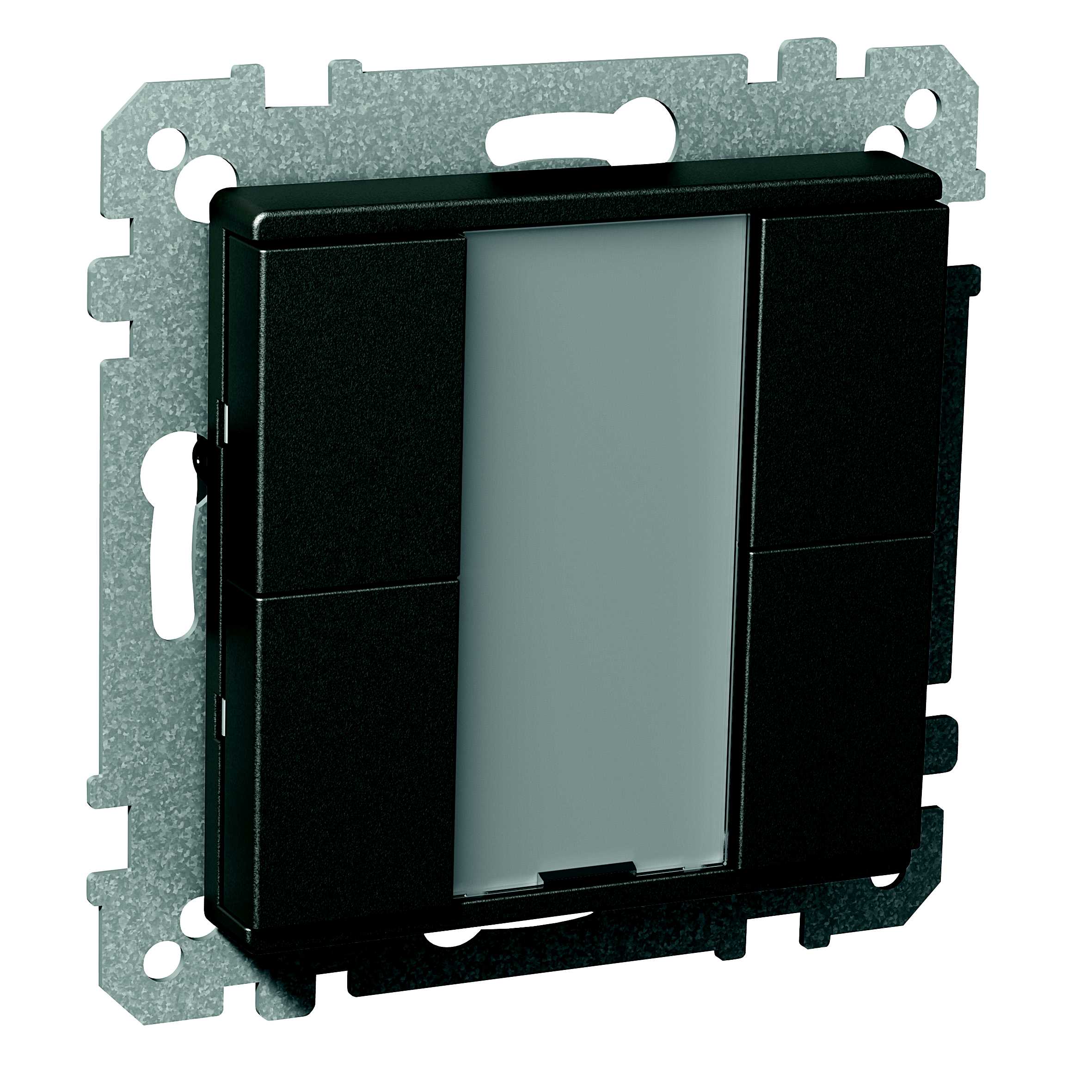 Schneider Electric - WDE003933 Exxact KNX trykk 4-knapp antr
