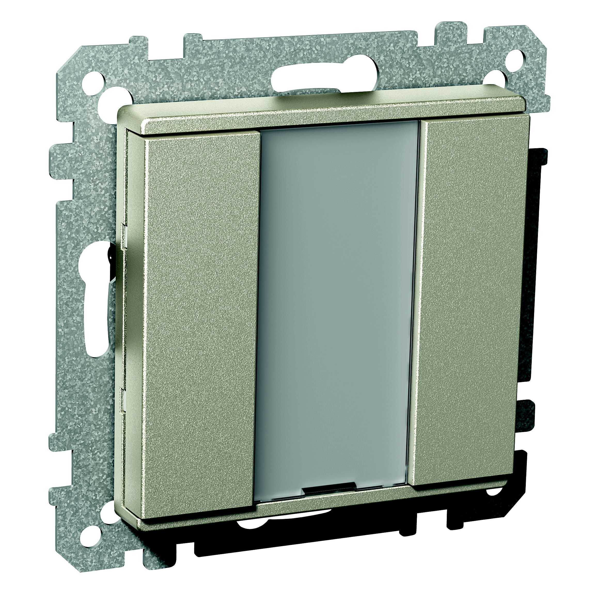 Schneider Electric - WDE004931 Exxact KNX trykk 2-knapp met