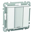 Schneider Electric - WDE002931 Exxact KNX trykk 2-knapp hvit