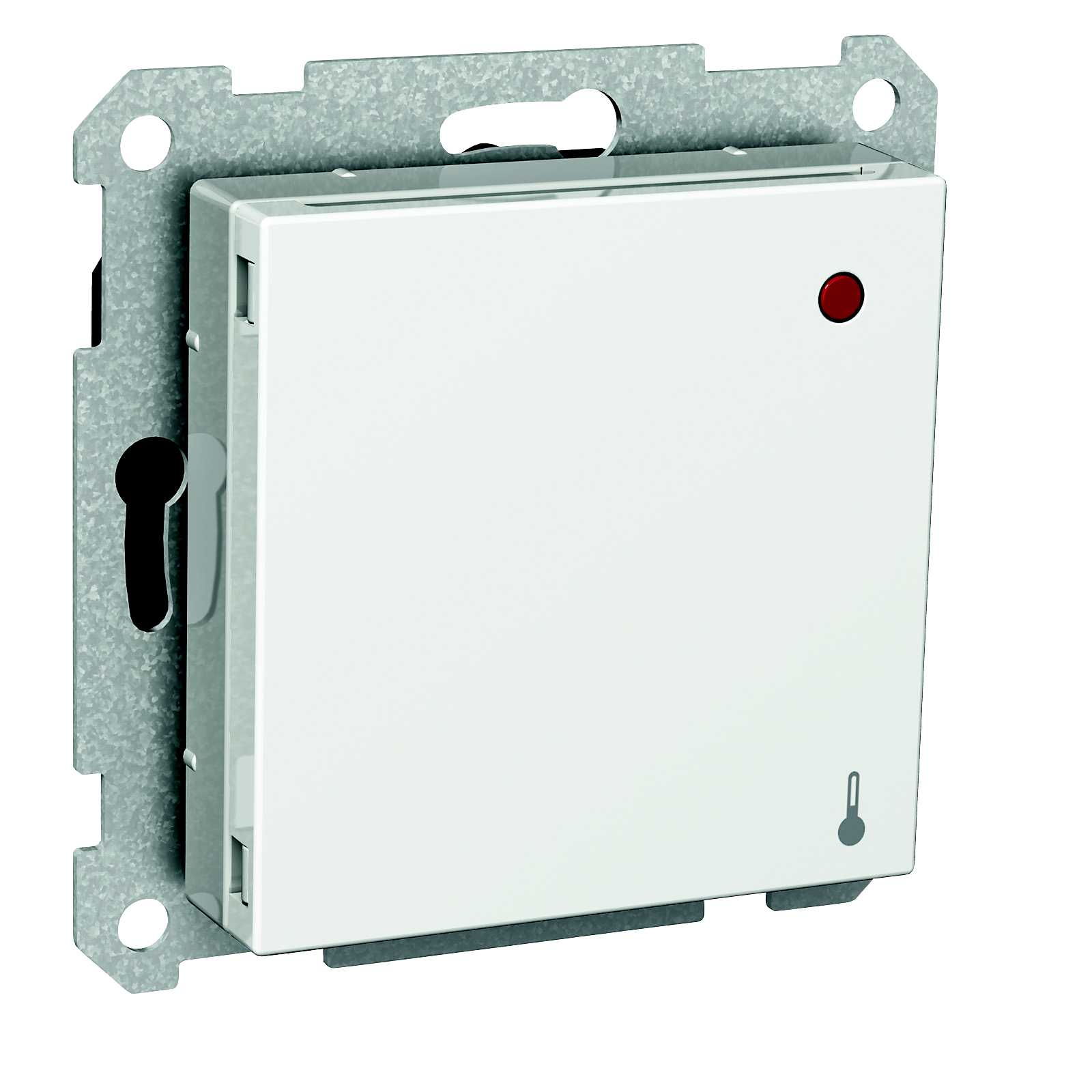 Schneider Electric - Exxact romtermostat 2-polet hvit